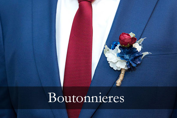 Wedding Boutonnieres, Custom Boutonnieres