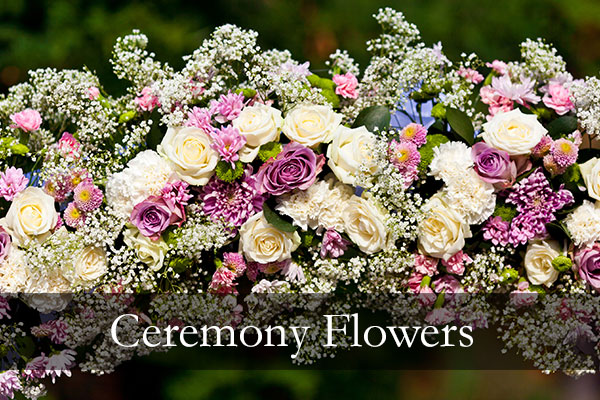 Flowers For The Wedding Ceremony, Custom Wedding Flowers