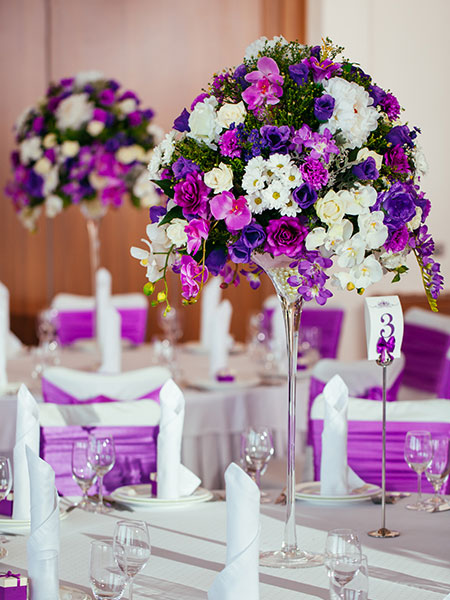 Wedding Flowers, Reception Flowers